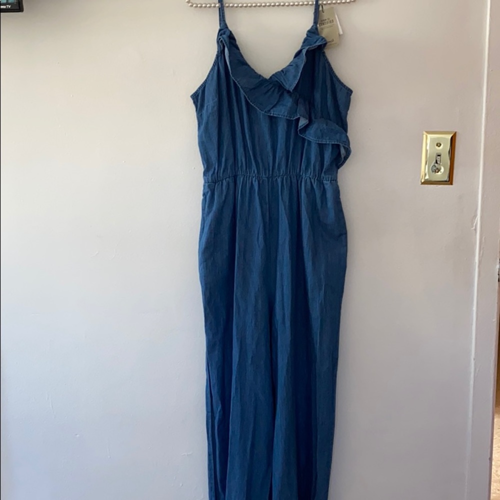 Denim & Co Chambray Jumpsuit
